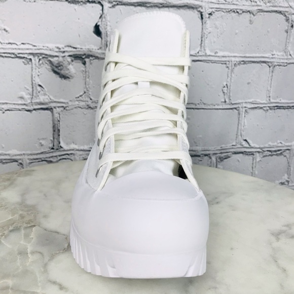 Converse Chuck Taylor All Star Adult Unisex Lugged Platforms Shoes A00871C White - Picture 2 of 11